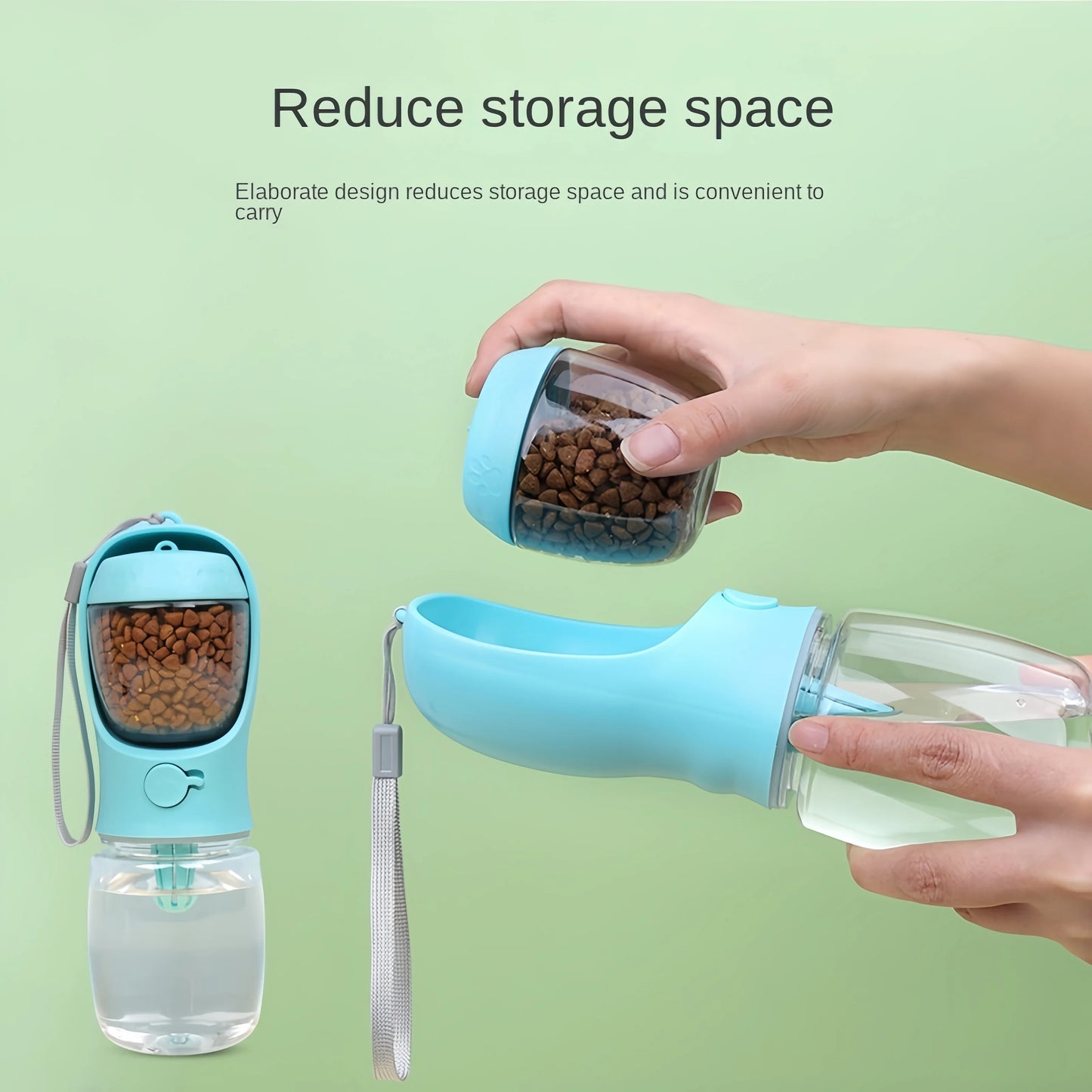 Portable Food and Water Container